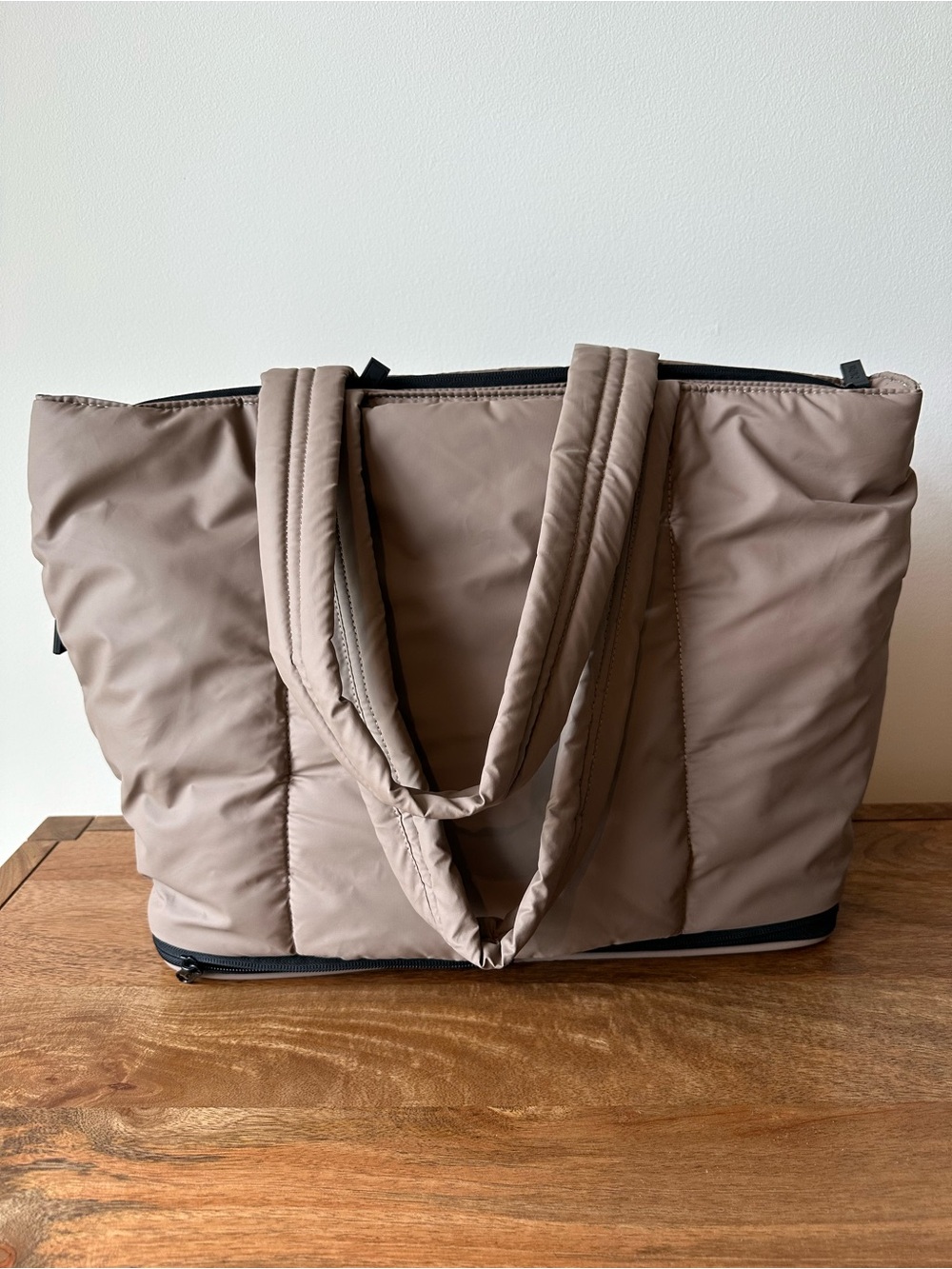 Calpak Luka Expandable Laptop Tote in Chocolate